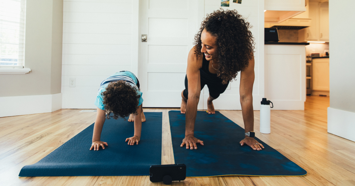 how to stay active and fit as a busy mom